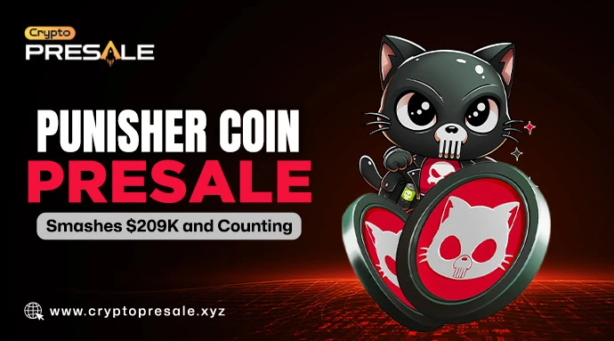 Punisher Coin Presale Raises $209K+ Milestone With Momentum Growing