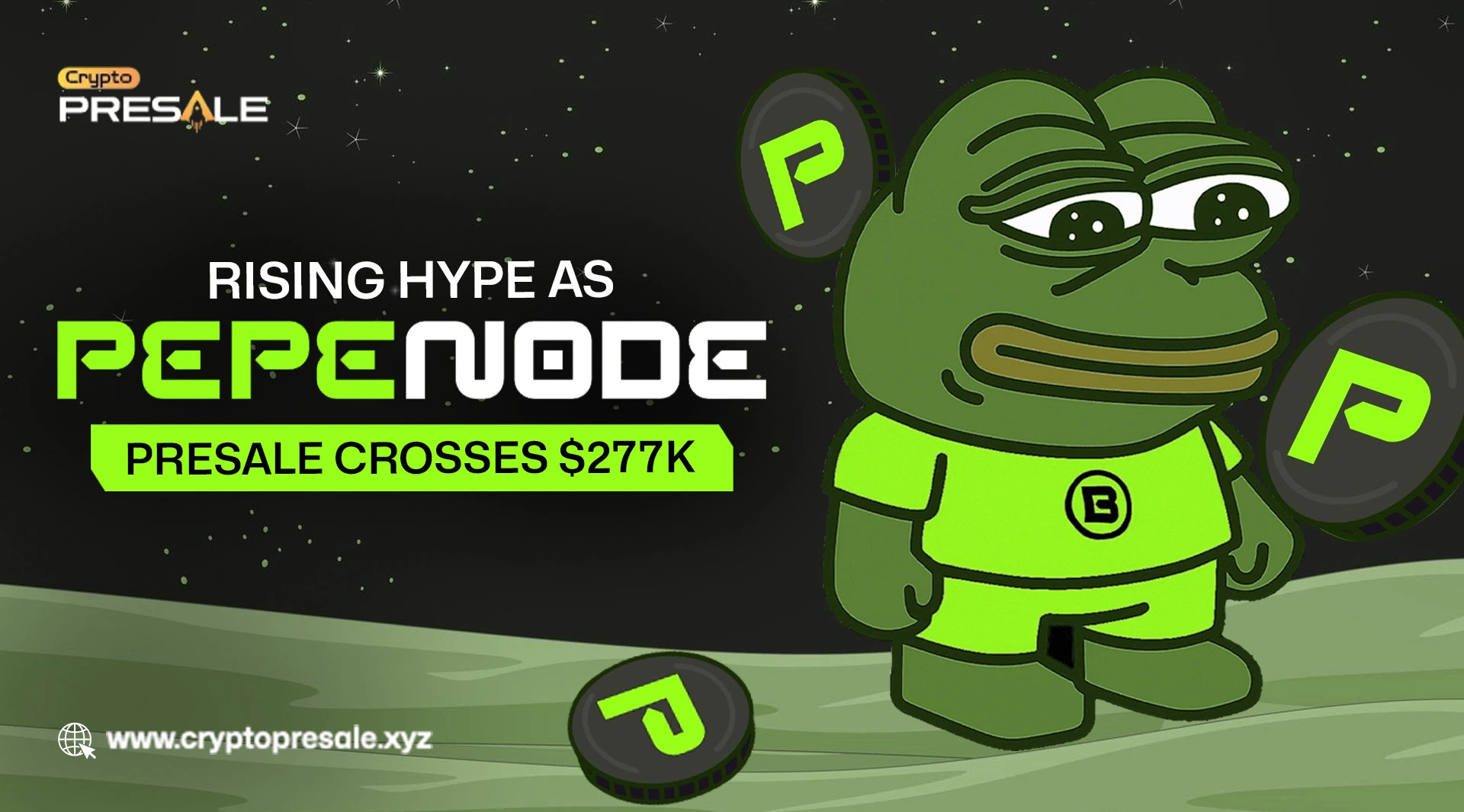 Rising Hype as Pepenode Presale Crosses $277K in Early Funding