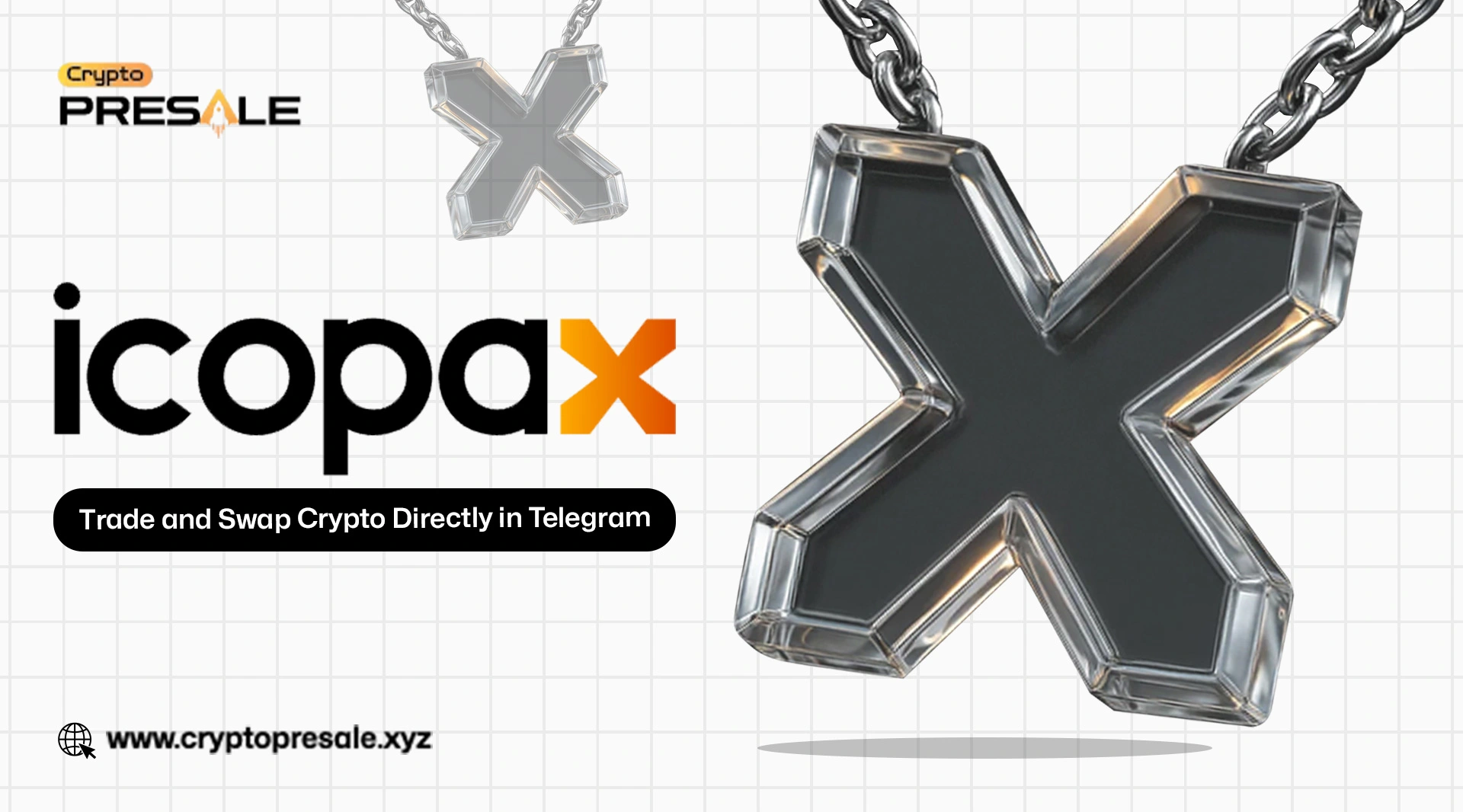 ICOPAX Simplifies Crypto Trading and Presales Inside Telegram