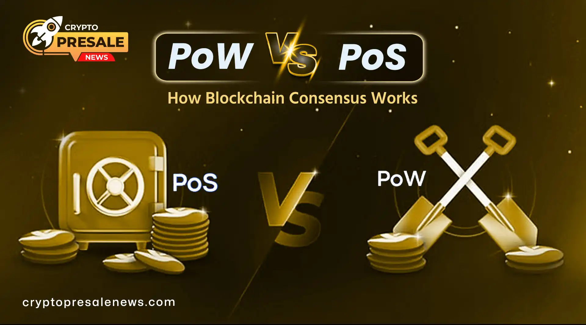 How PoW and PoS Work in Easy Words