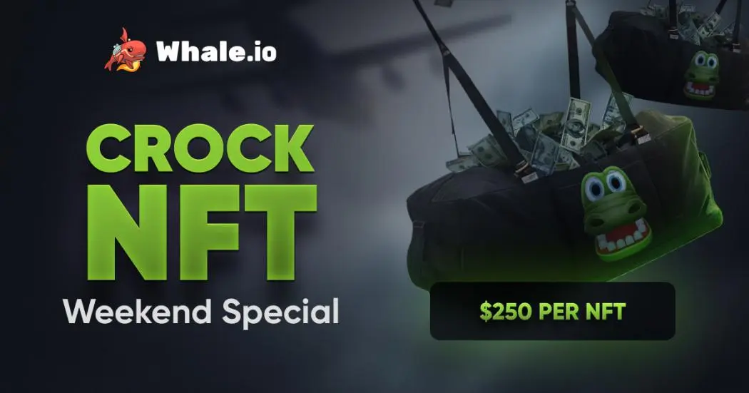 Whale.io Crock Dentist NFT Weekend Sale & Minting Event