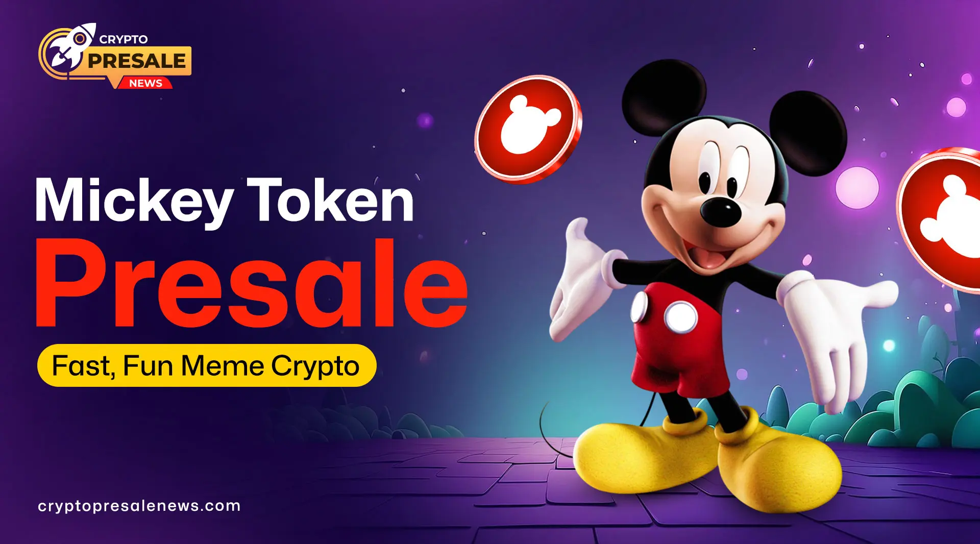 Mickey Token ($MICKEY) Easy and Friendly Crypto for 
