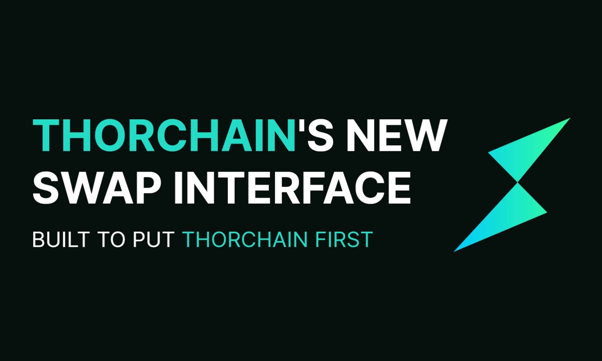 THORChain native cross-chain swap interface beta
