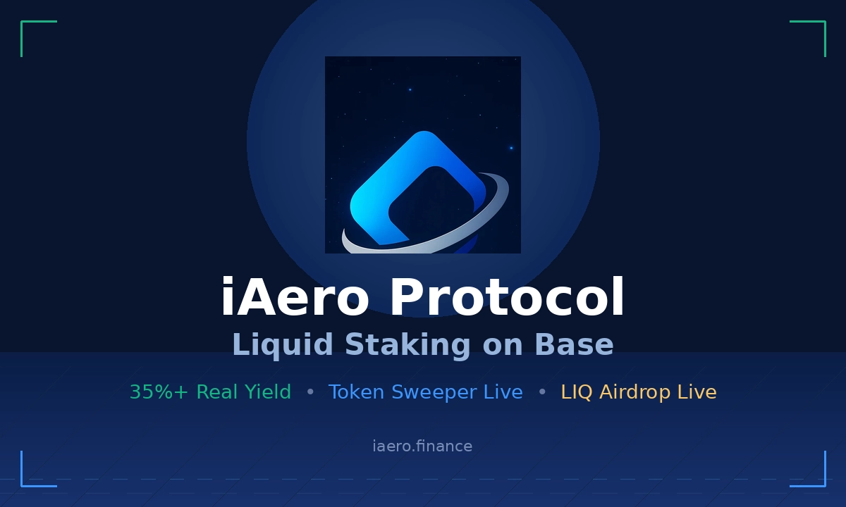 iAero Protocol Token Sweeper and staking rewards