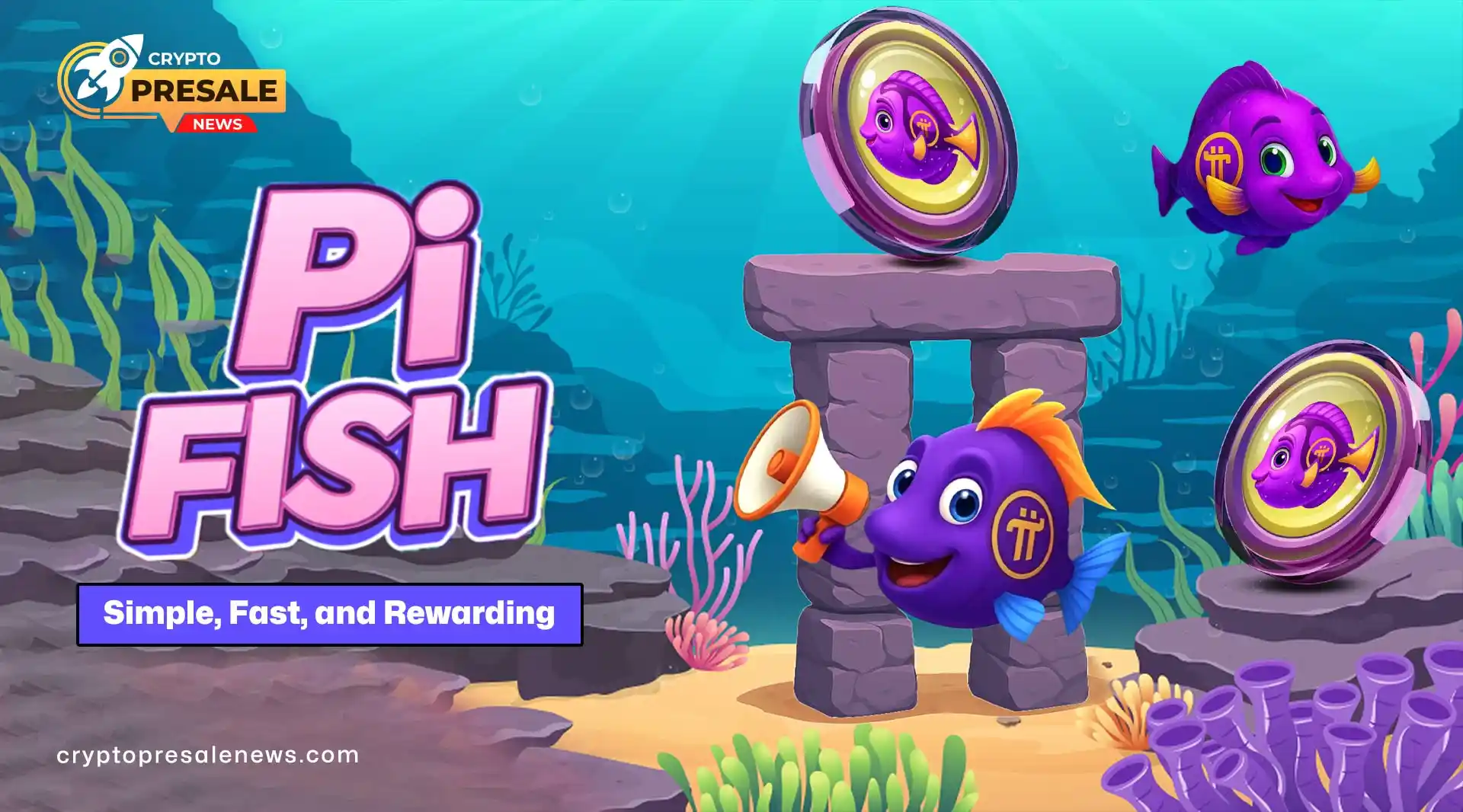 Dive into Pi Fish-Themed Crypto Gaming with $FISH