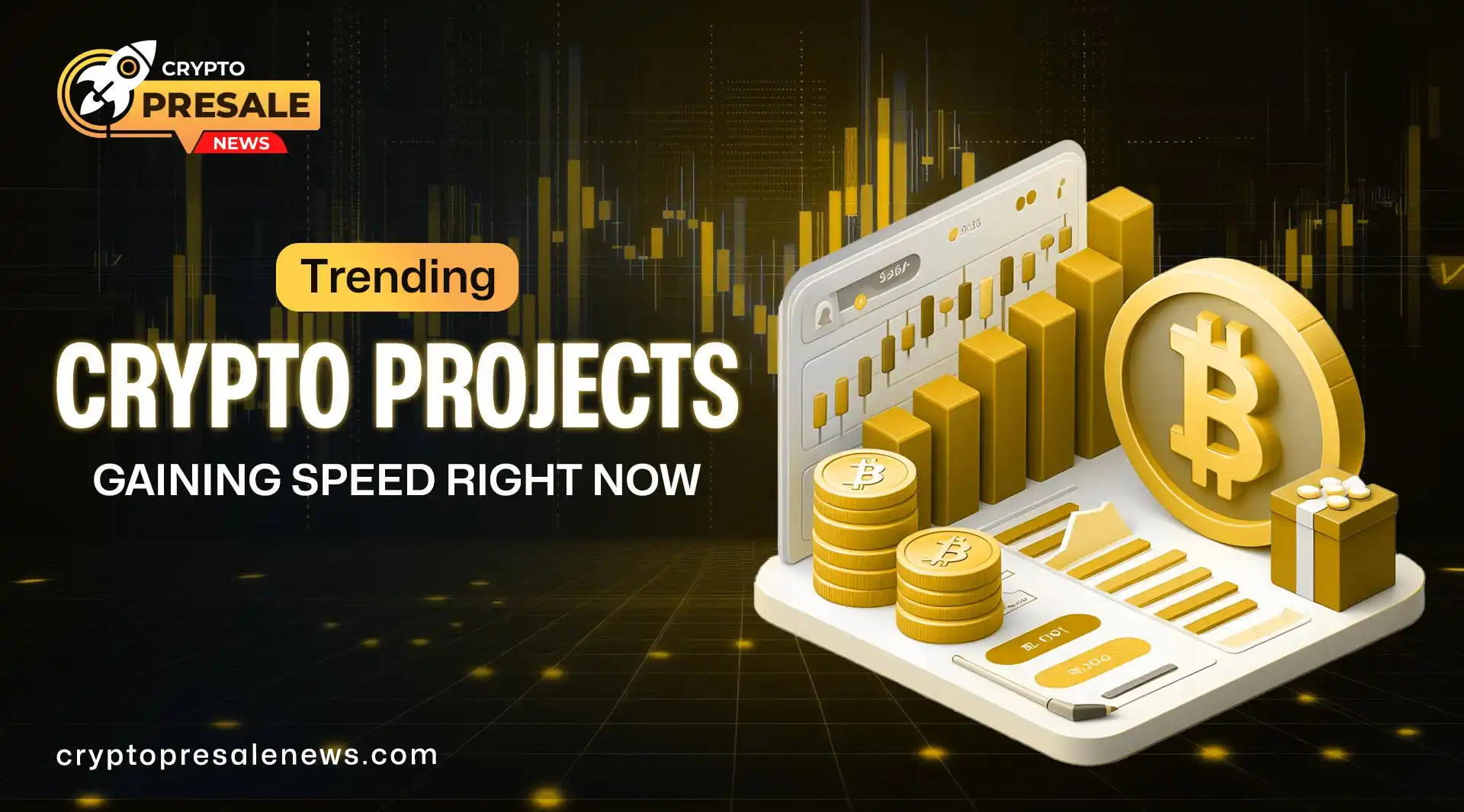 Trending crypto projects growing fast in the market
