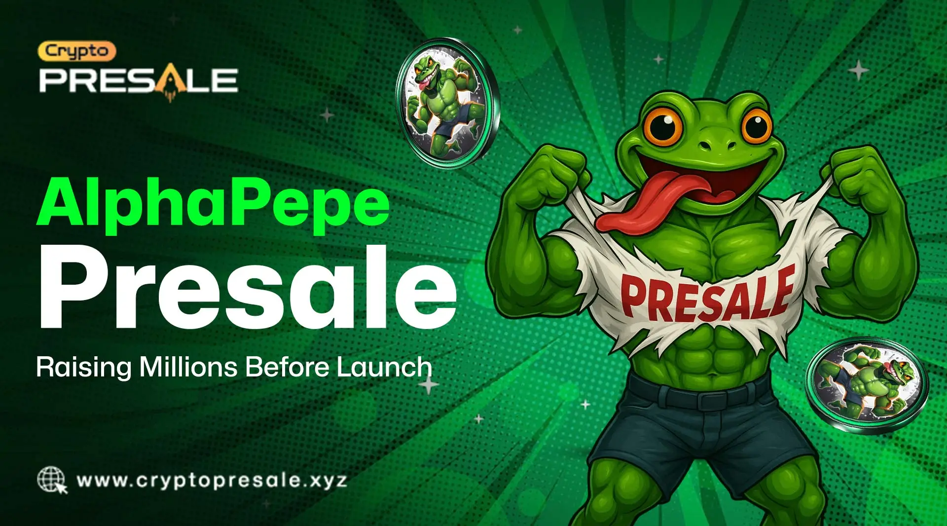 AlphaPepe Presale Gains Traction, Hits $148K