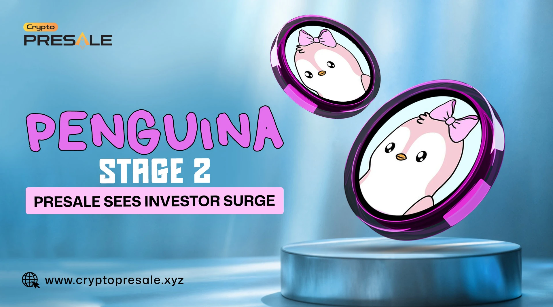 Penguina Presale Sees Investor Surge With Growing Community Buzz