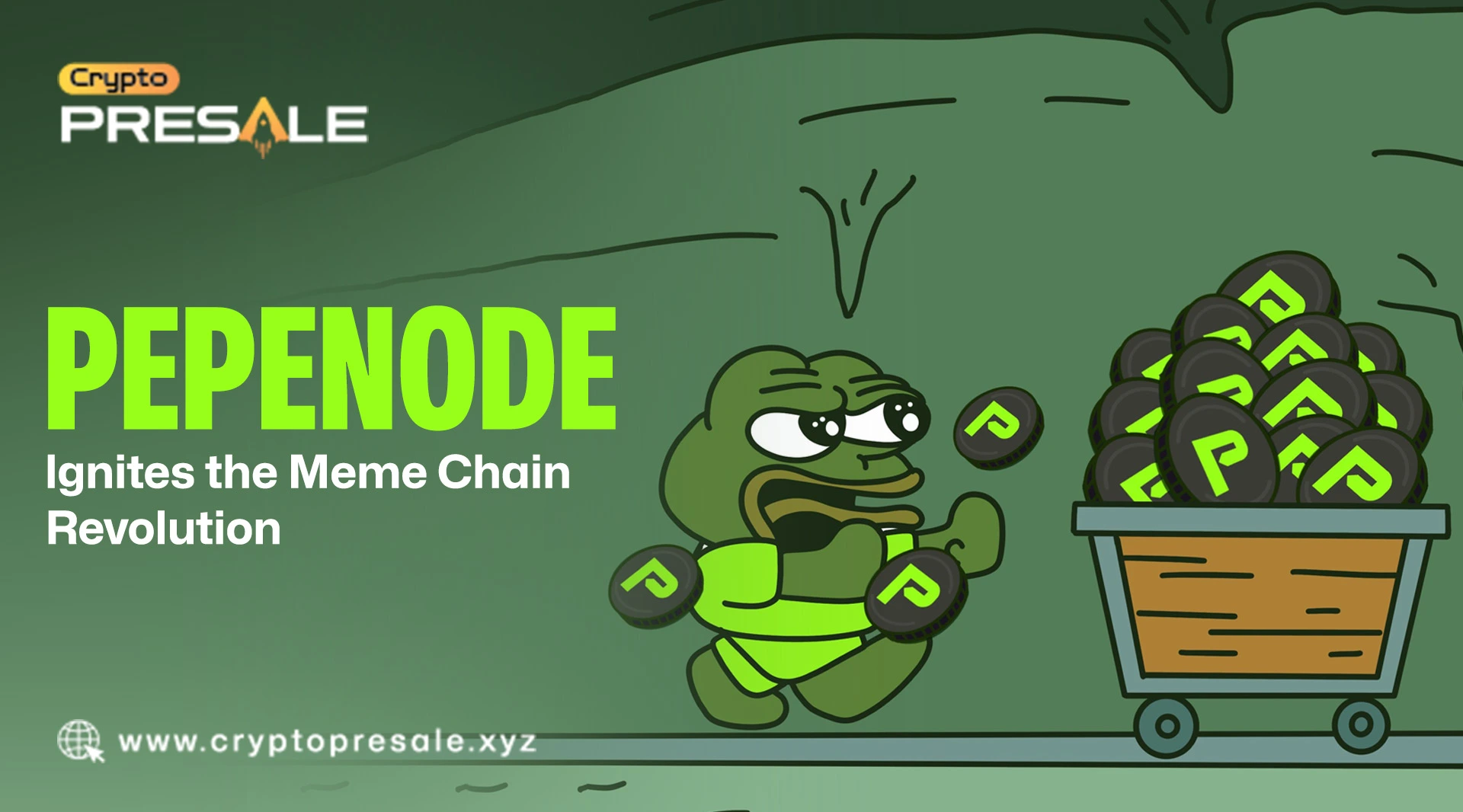 Pepenode Presale Raises  $1.5M With Gamified Meme Mining Buzz