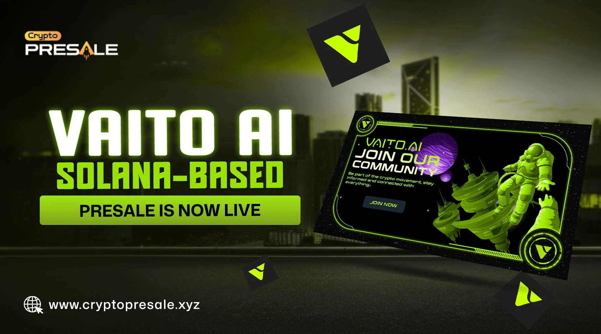 Vaito AI Solana-Based Presale: Join Early and Explore AI Crypto