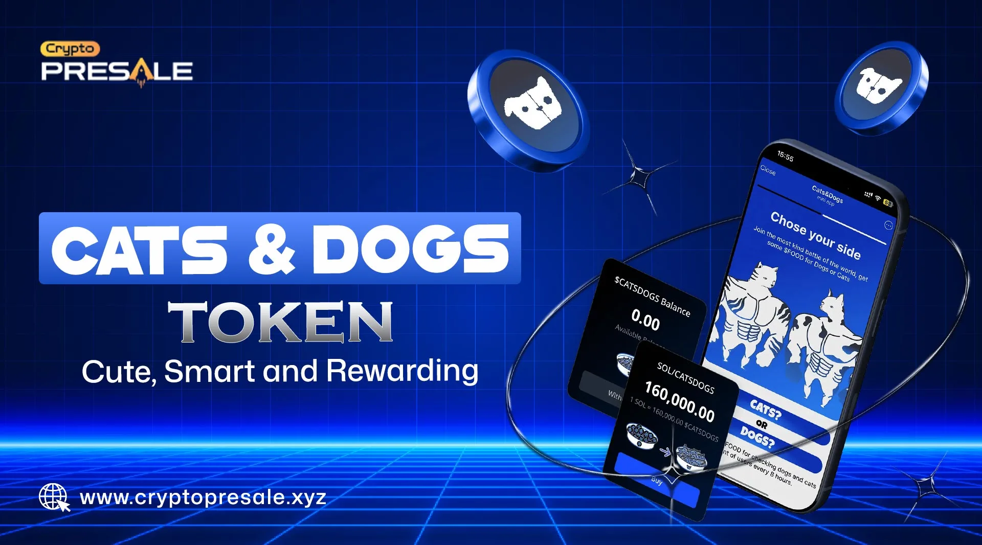 The Cats and Dogs Crypto: The $CATSDOGS Token for Pet Lovers