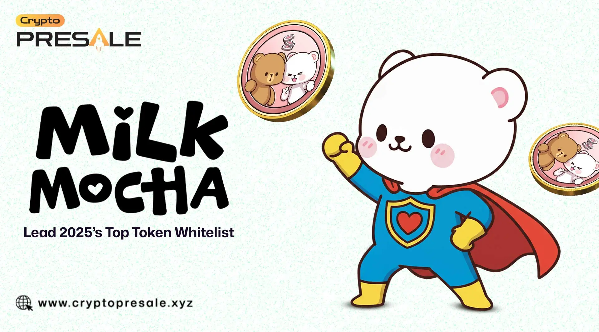 Milk Mocha $HUGS Token: Cute Bears, Real Utility, Big Vision