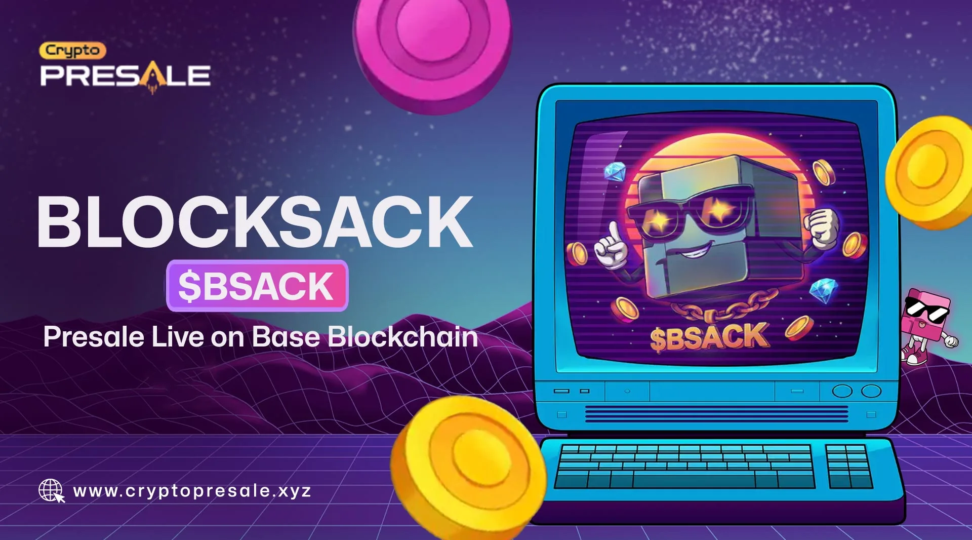 Blocksack Meme Coin on Base Rises With Strong Community Power