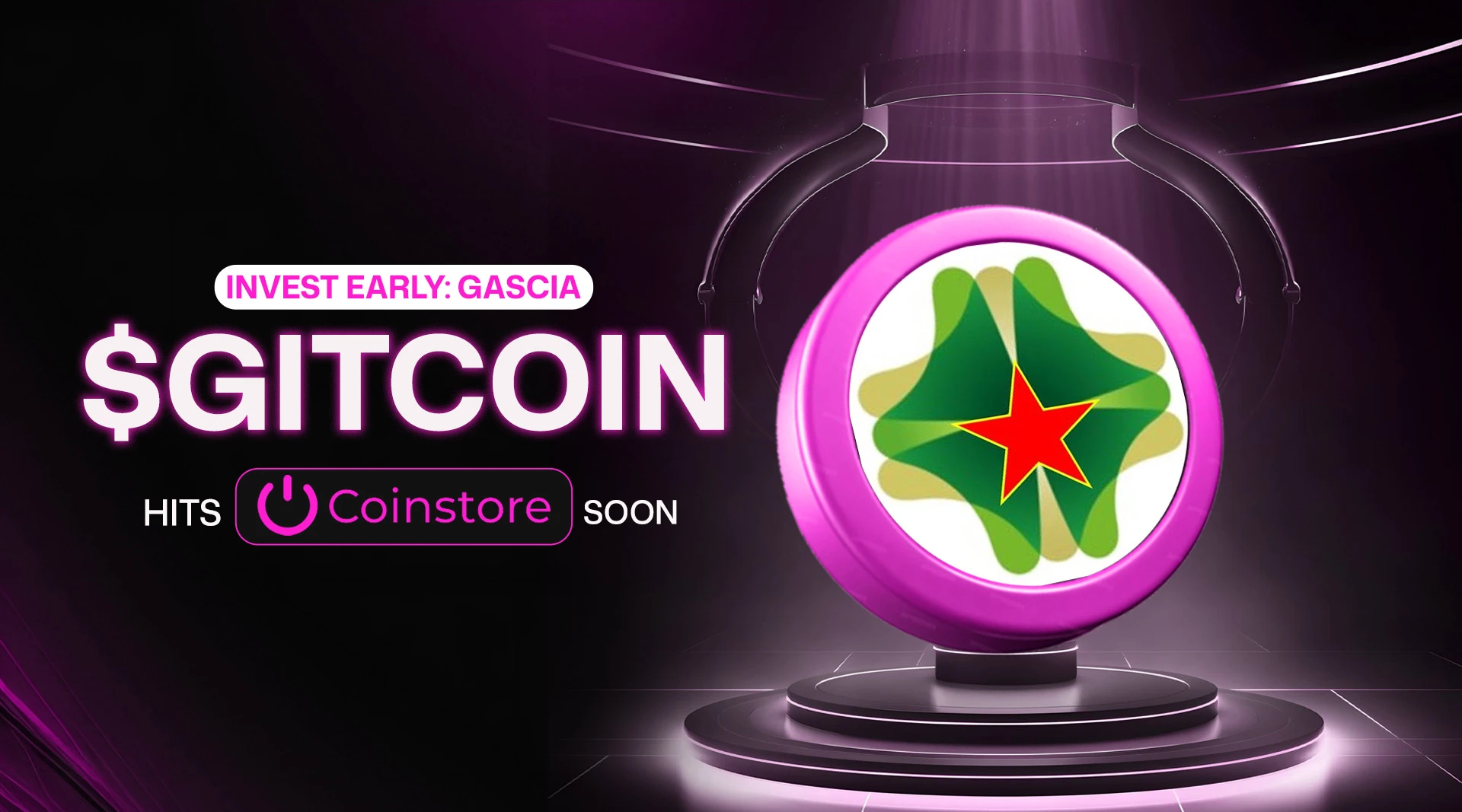 Gascia $GITCOIN Lists on CoinStore-