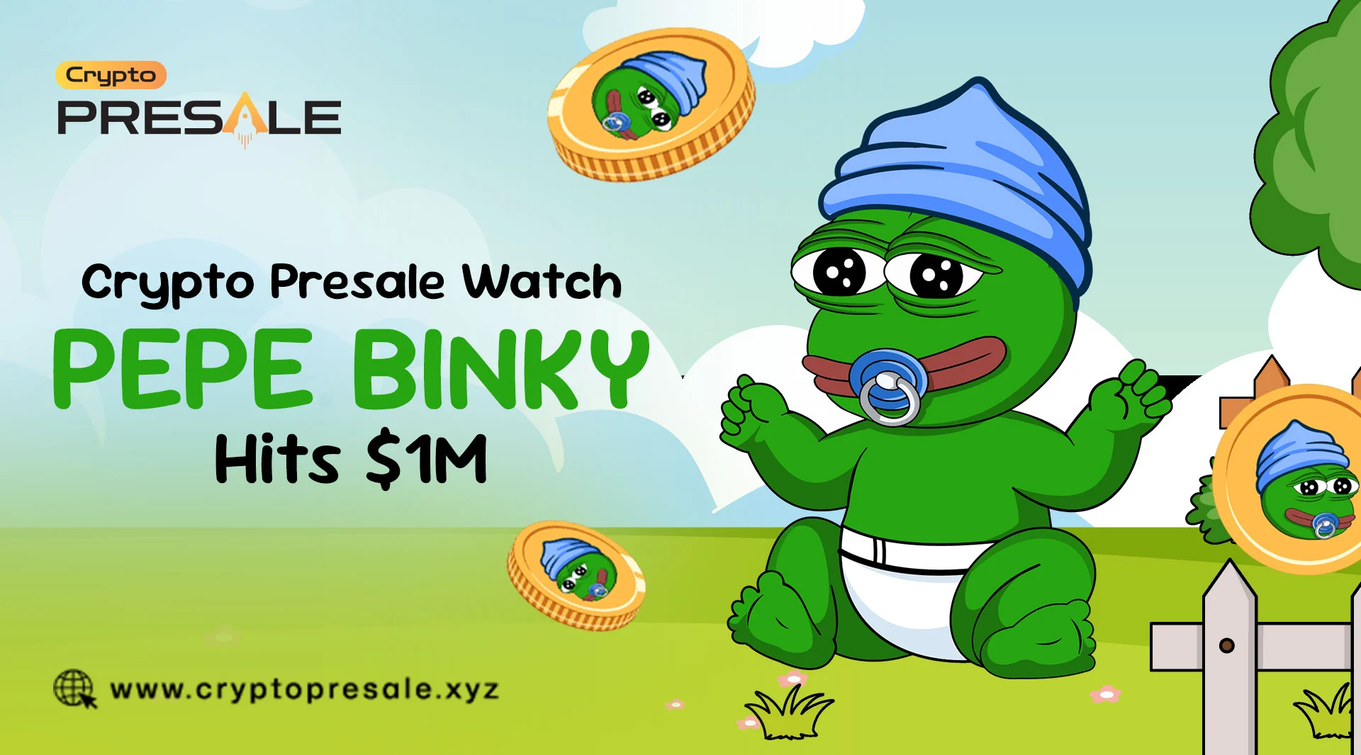 Pepe Binky Presale Crosses $1M as Investors Eye Next Price Stage