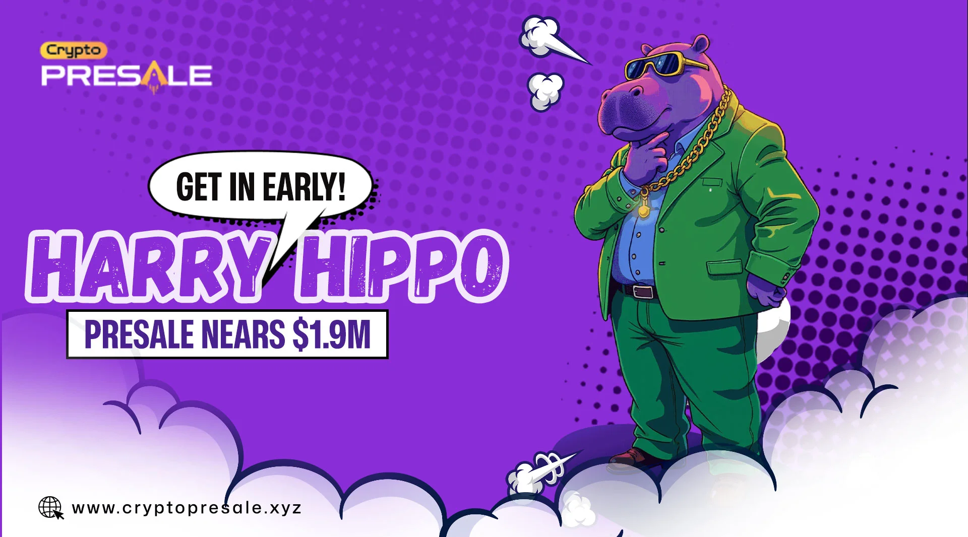 Harry Hippo Presale Nears $1.9M With Strong Investor Demand