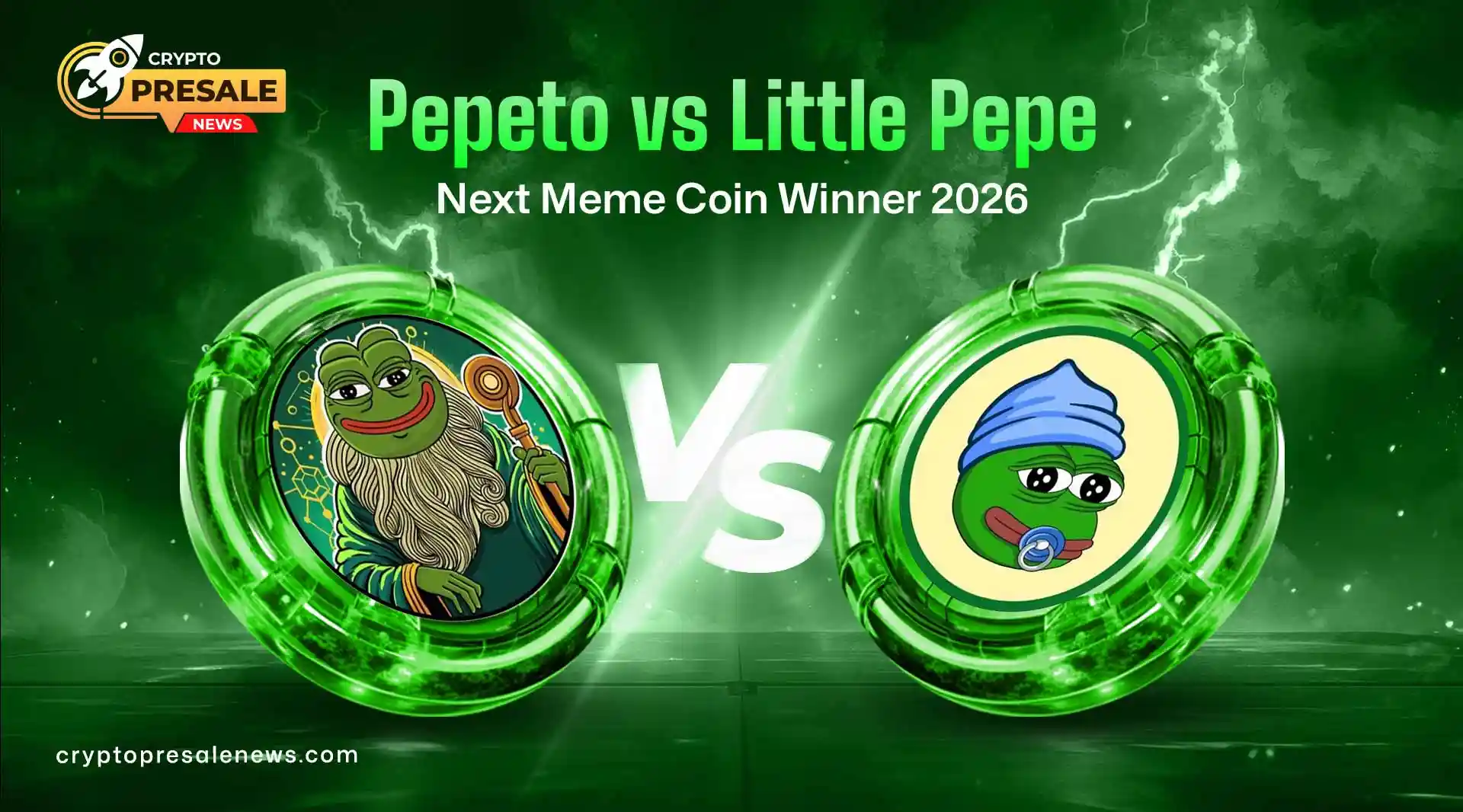 Crypto Presale News: Pepeto vs Little Pepe Who Wins in