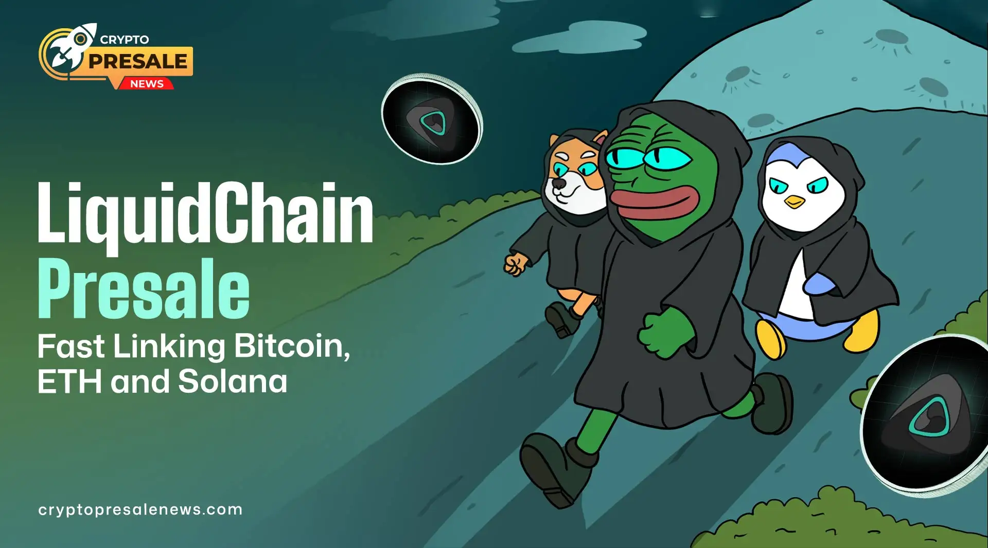 LiquidChain Presale Connects Bitcoin Ethereum Solana Fast