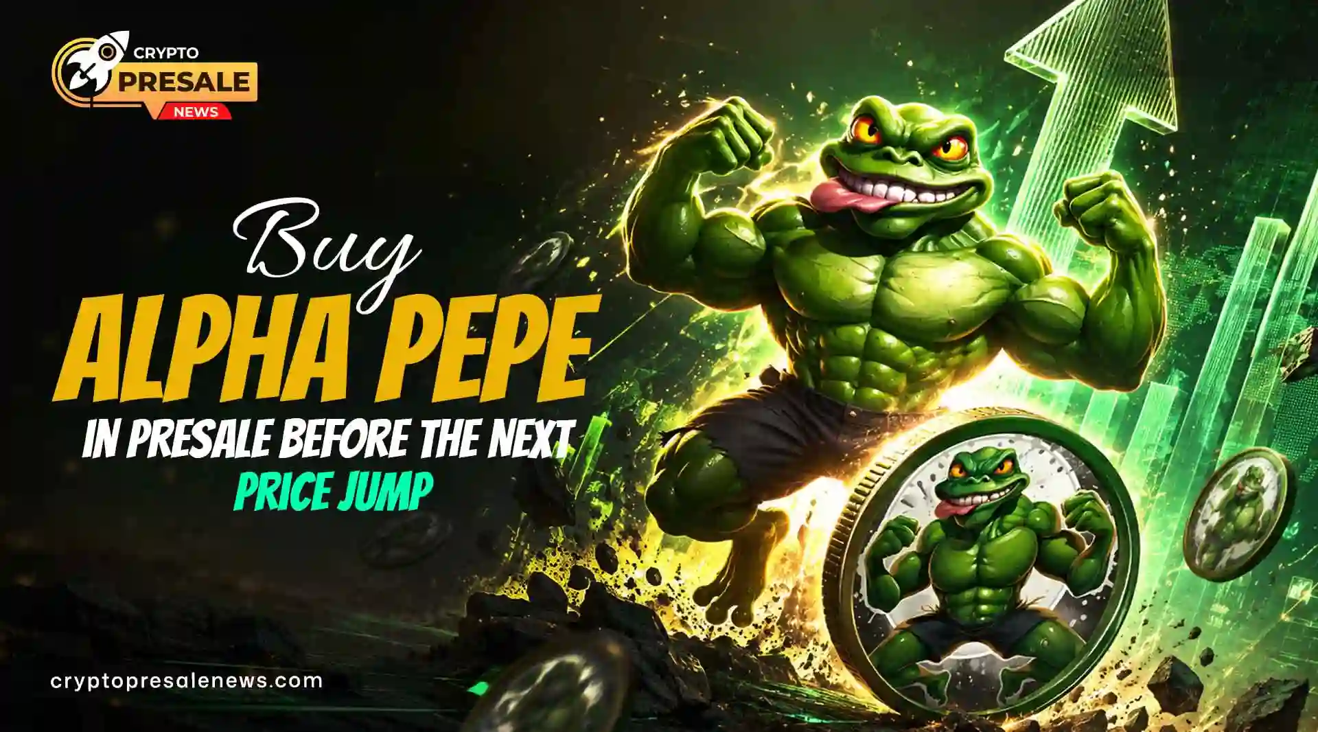 Crypto Presale News: Alpha Pepe Sale Price Set To Rise Soon