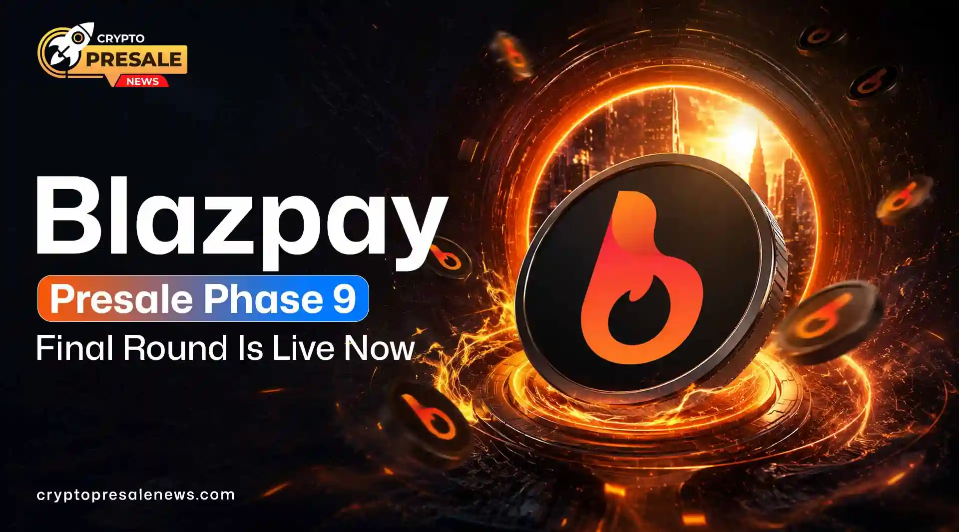 Crypto Presale News: BLAZ sale enters Final Round Before TGE