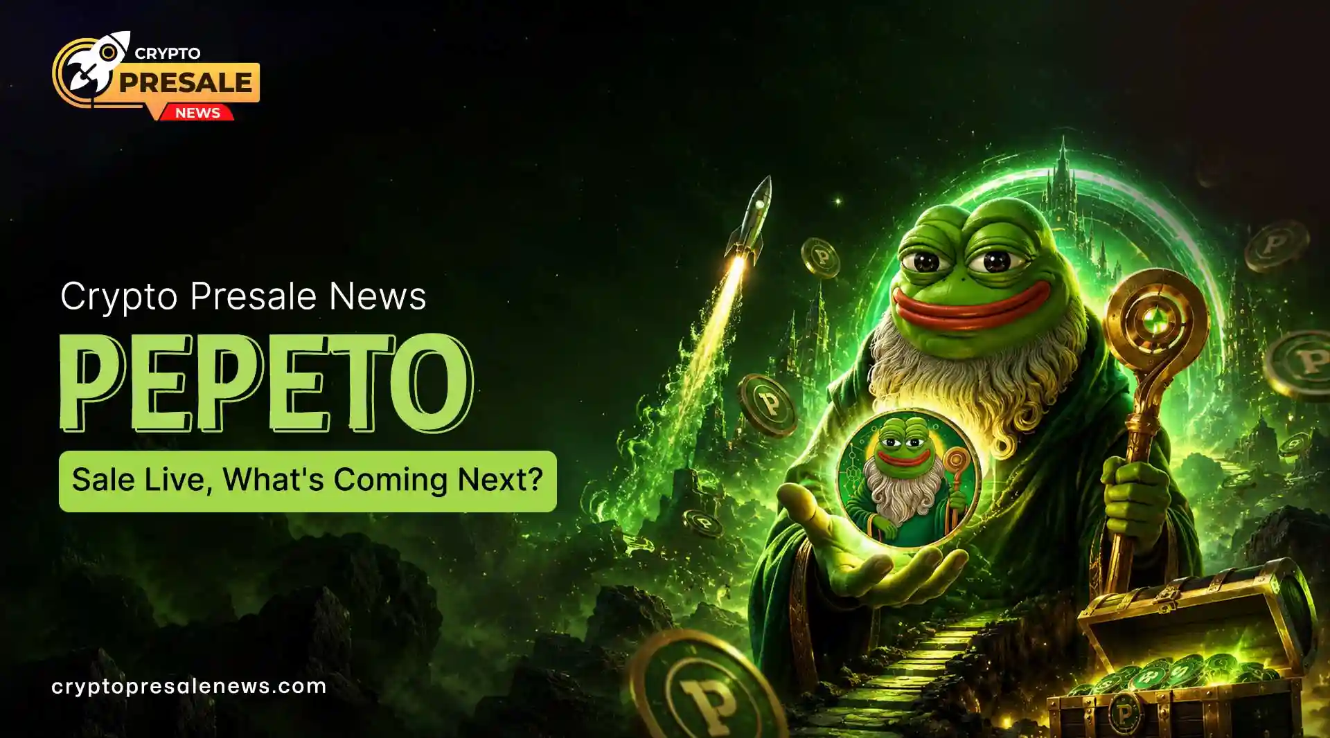 Crypto Presale News: Pepeto Sale Live, What's Coming Next?