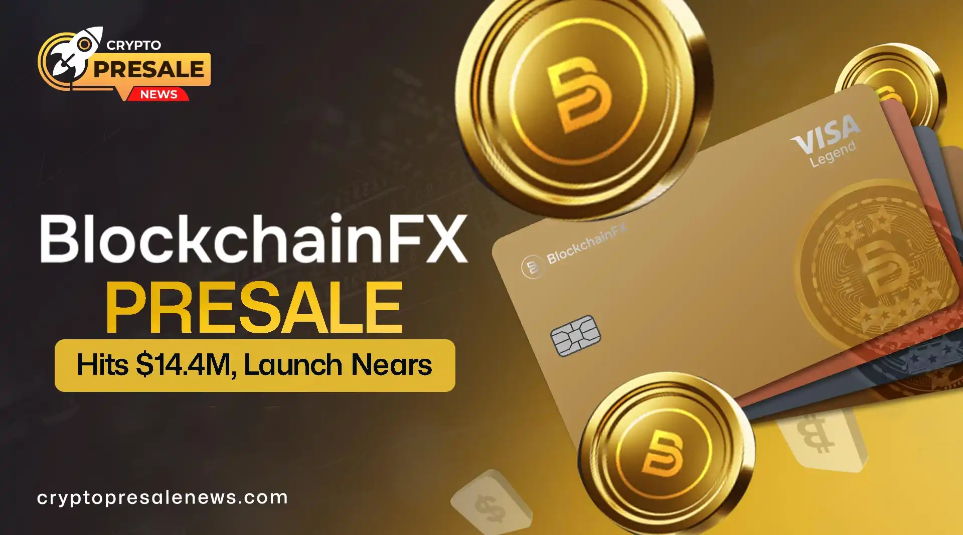 Crypto Presale News: BlockchainFX Nears Launch With $15M Goal