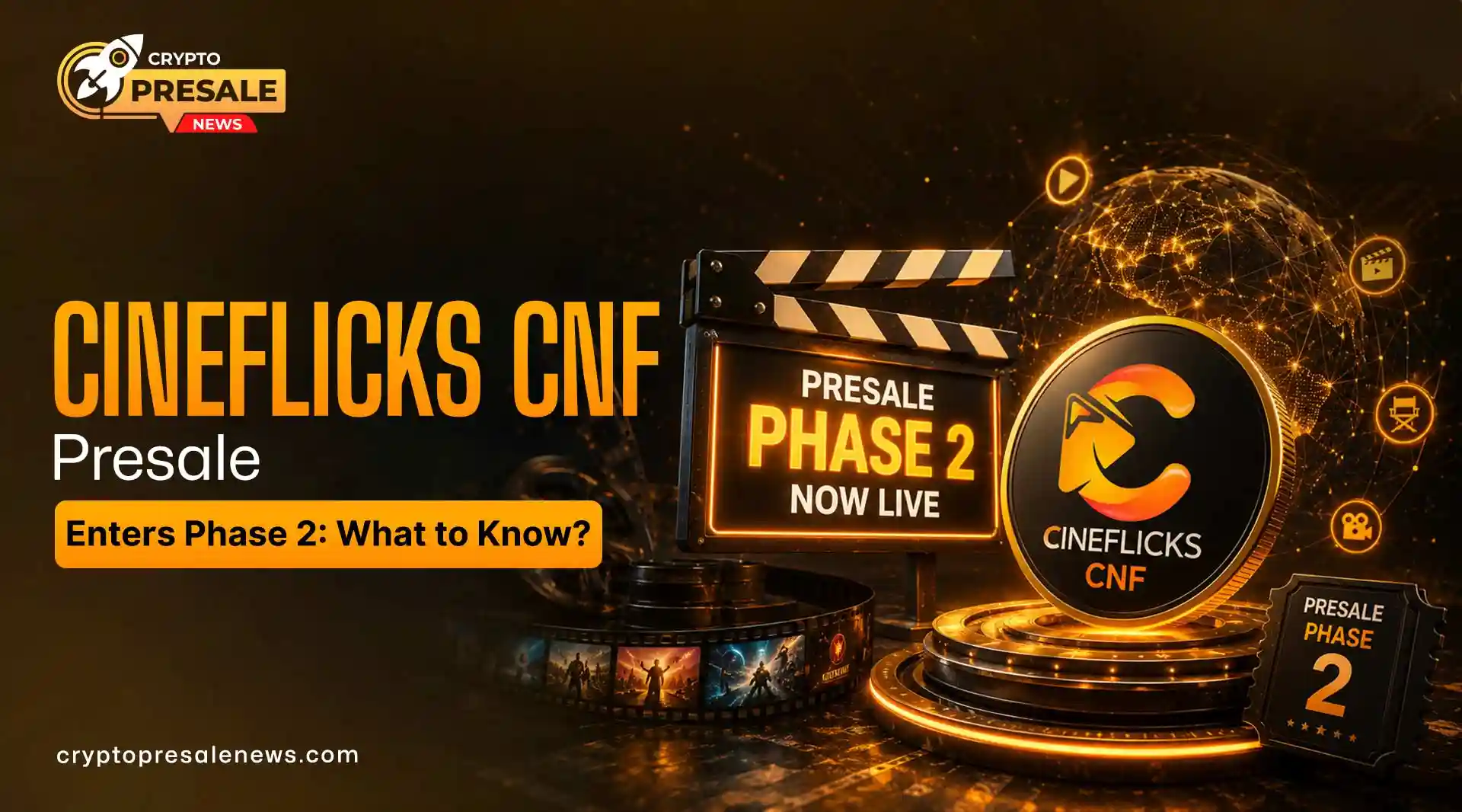 Crypto Presale News: Cineflicks Sale Sparks Investor Buzz