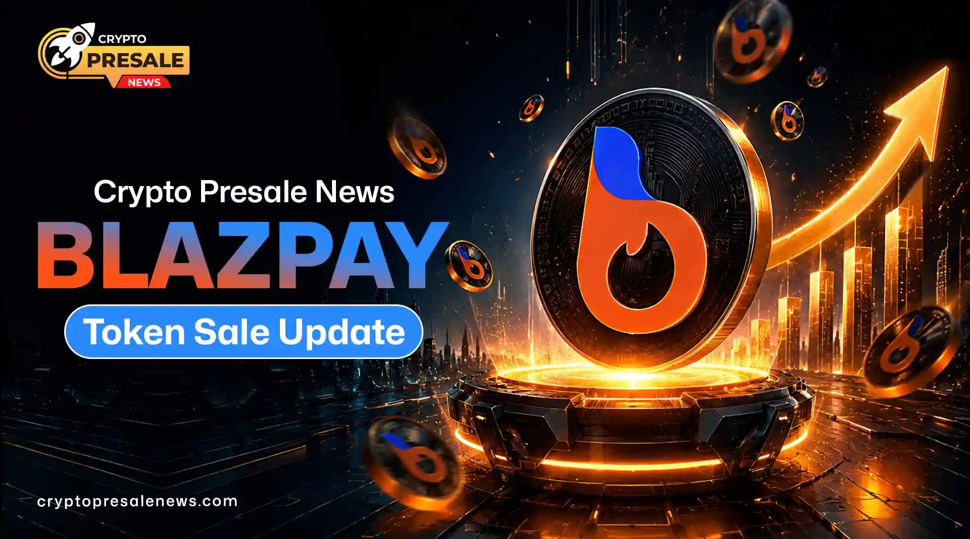 Crypto Presale News: Blazpay Sale Reaches 90.9% Before
