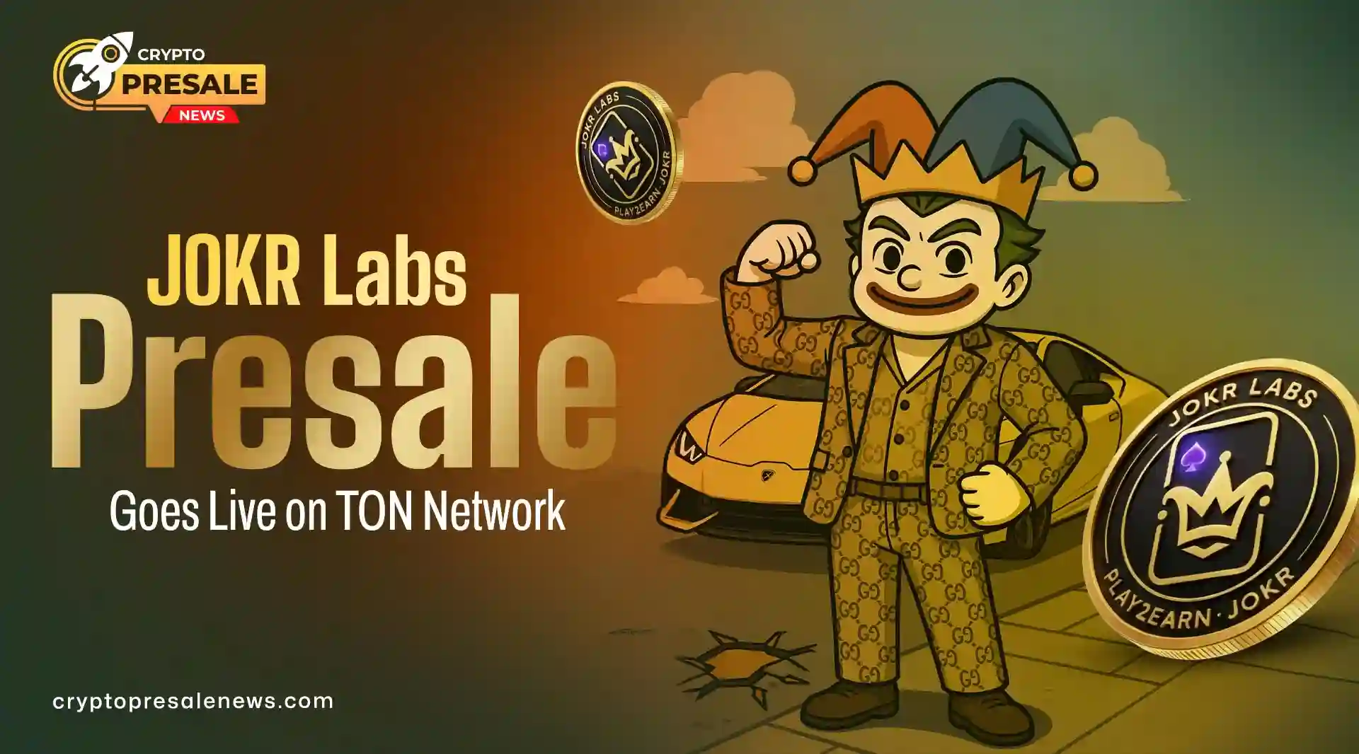 JOKR Labs Gaming Platform Built on TON Using 