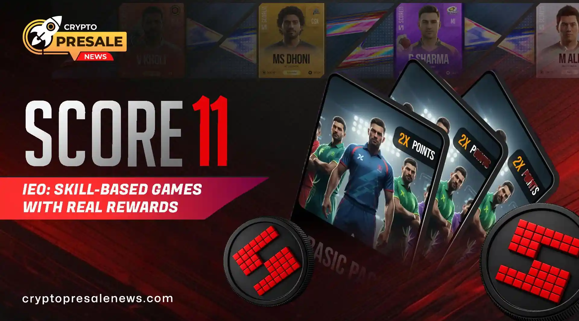 SCORE11 Sports Crypto Platform With Games, Rewards and $SCR