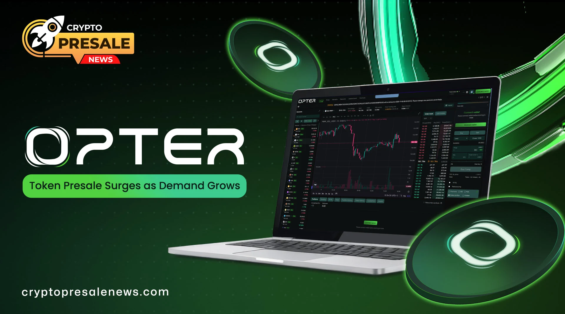 Opter Presale Surges