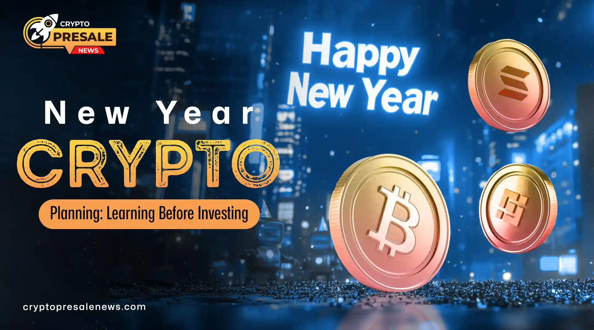 New year crypto planning before investing