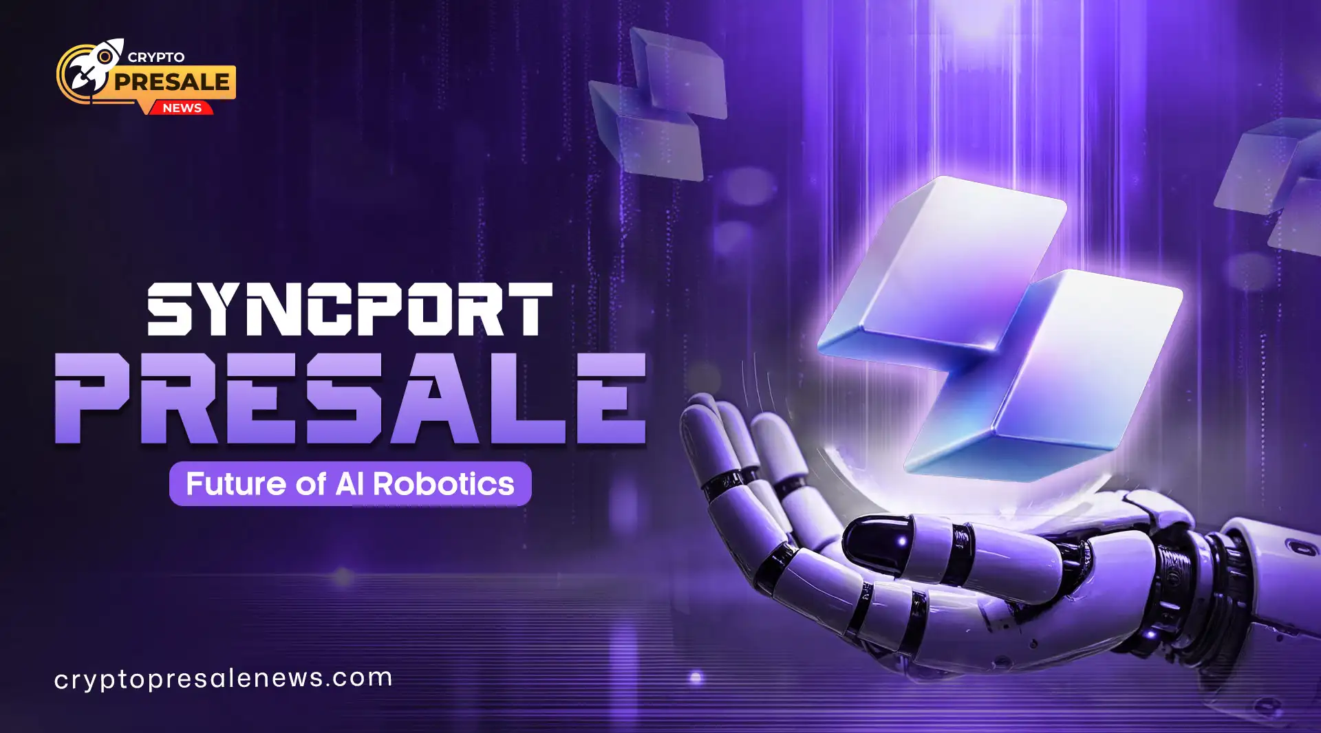 Syncport Crypto Platform for AI Robots and Blockchain Trust