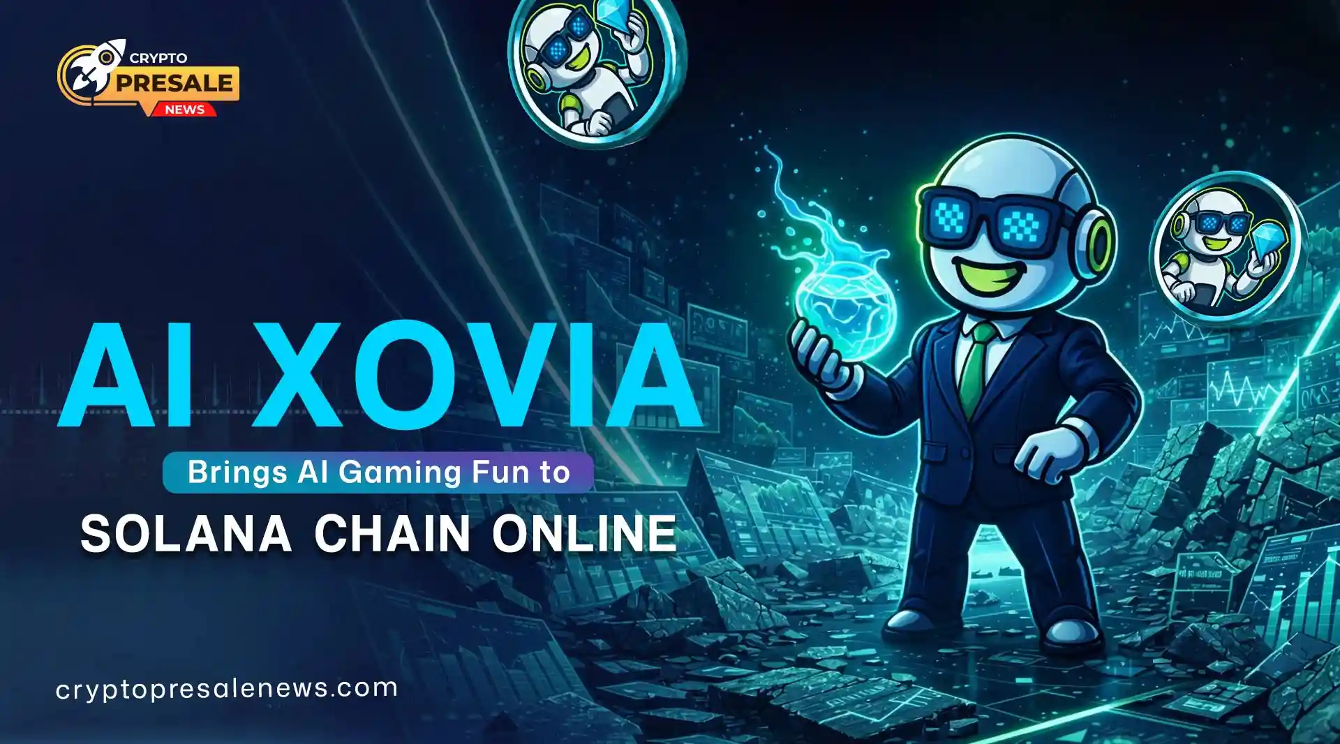 AI Xovia crypto project using simple AI tools