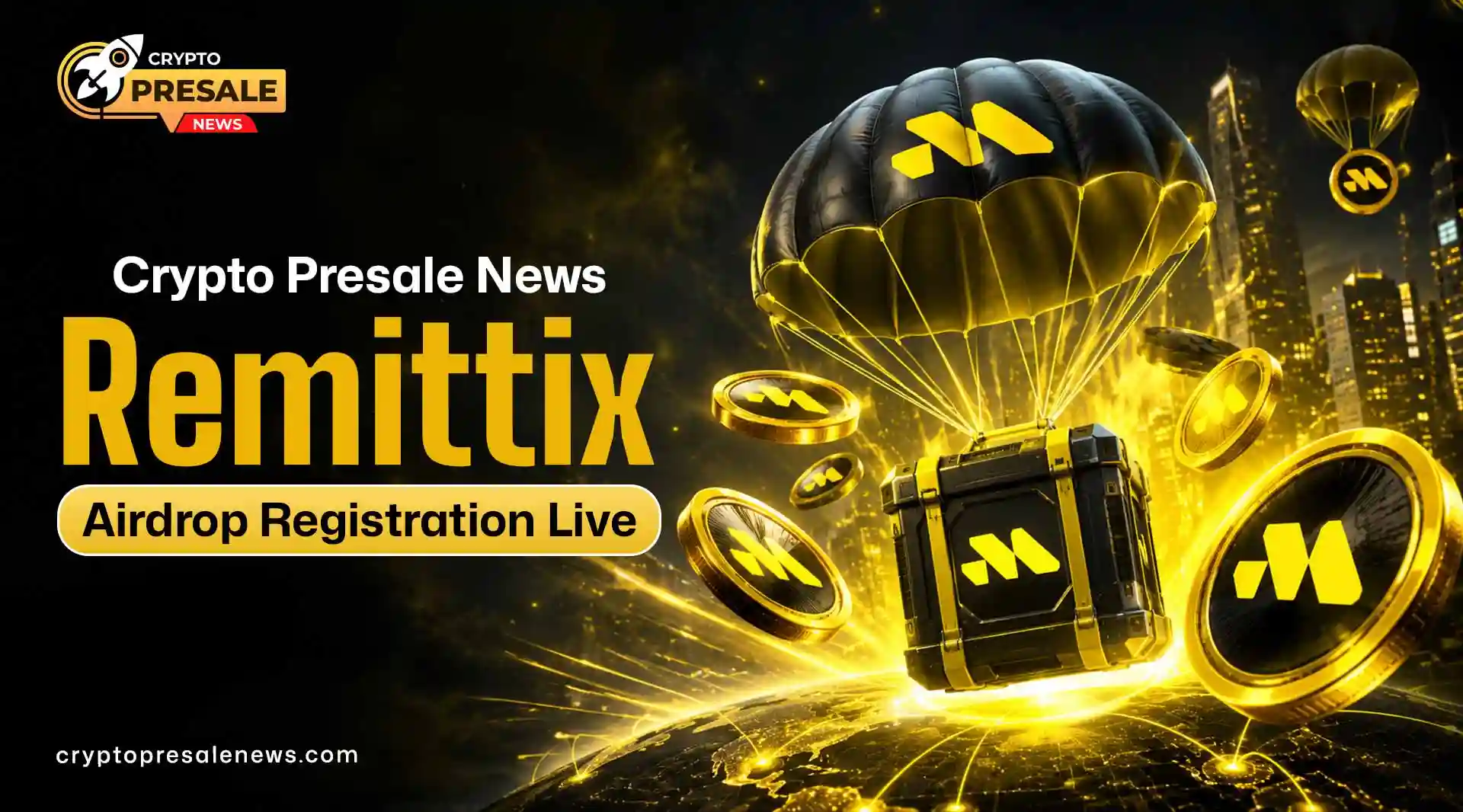 Crypto Presale News: Remittix Airdrop Registration Live