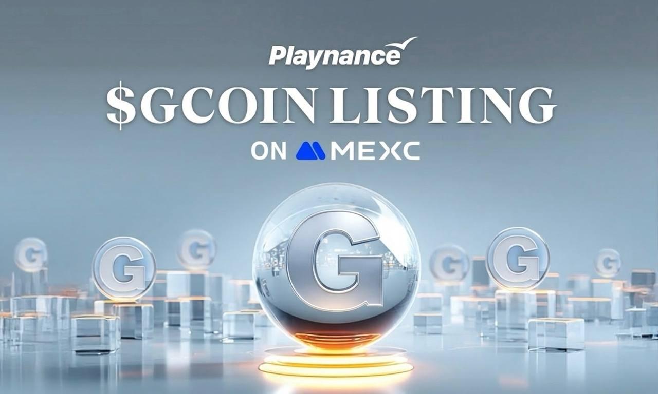 GCOIN trading launch on MEXC exchange by Playnance crypto platform