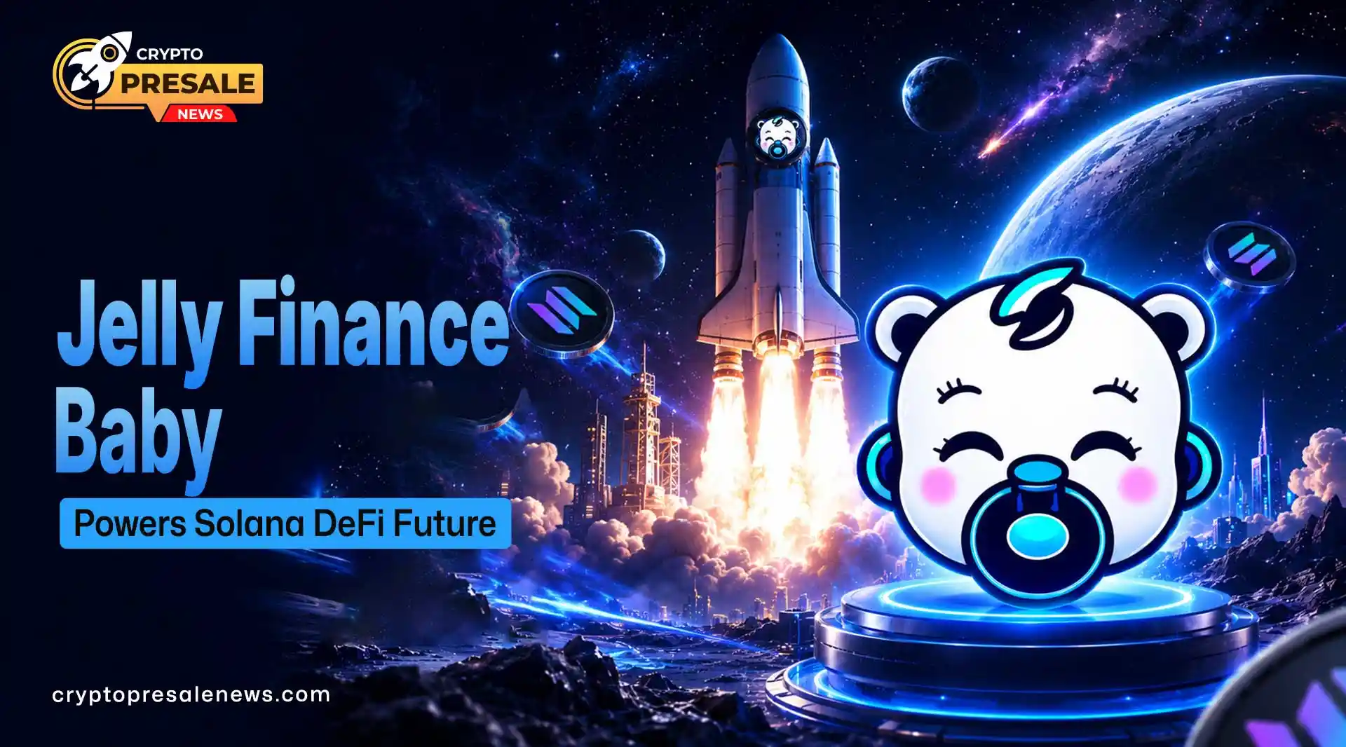 Crypto Presale News Jelly Finance Baby Stage 1 Nears