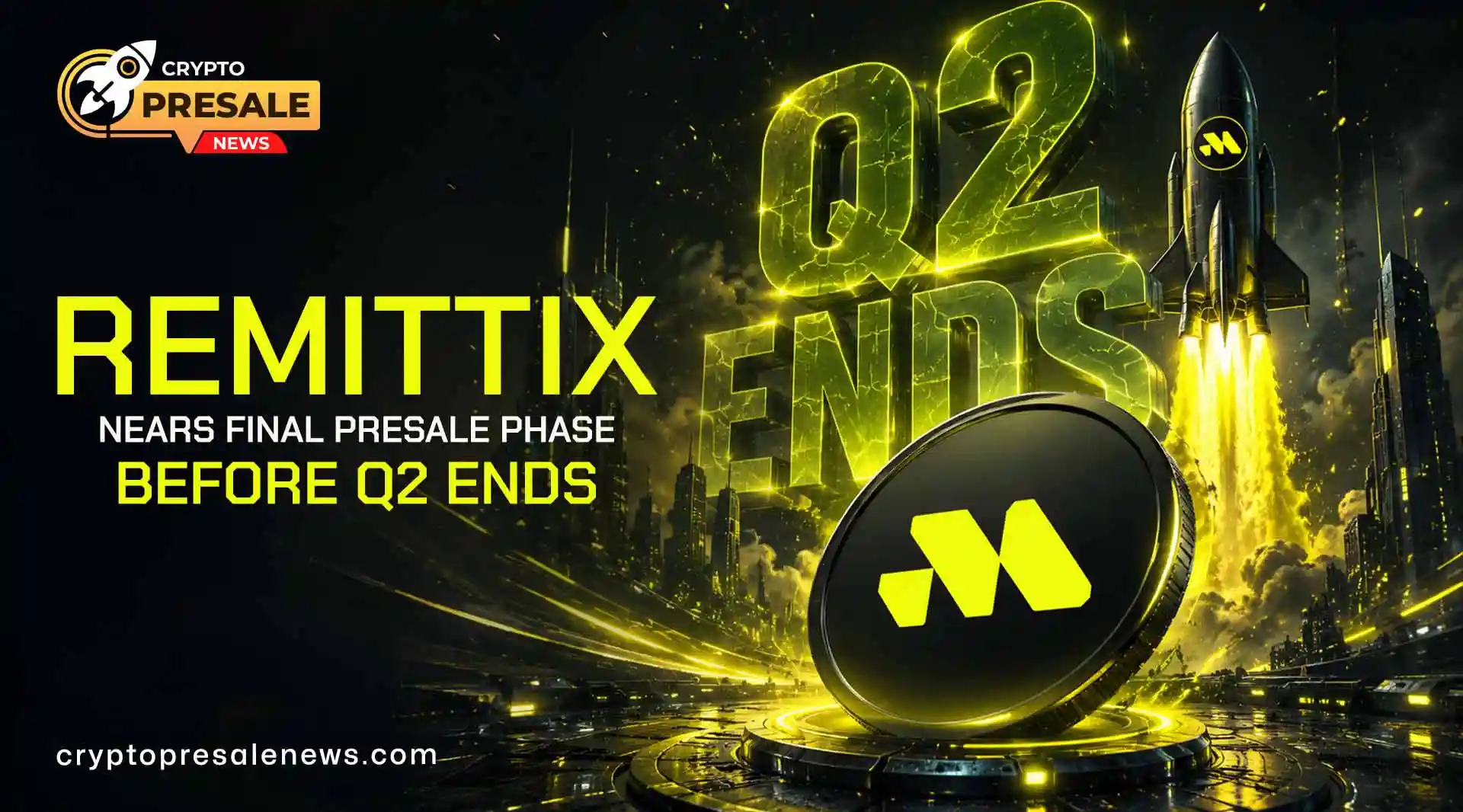 Crypto Presale News: Can Remittix Sell Out Before Q2