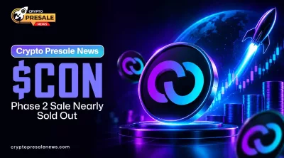 Crypto Presale News: $CON Phase 2 Sale Near Sellout at 94%