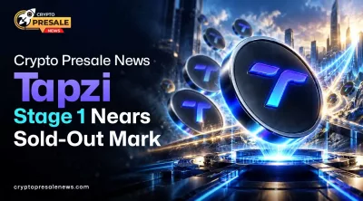 Crypto Presale News: Tapzi Stage 1 Sale Crosses 83% Sold Now