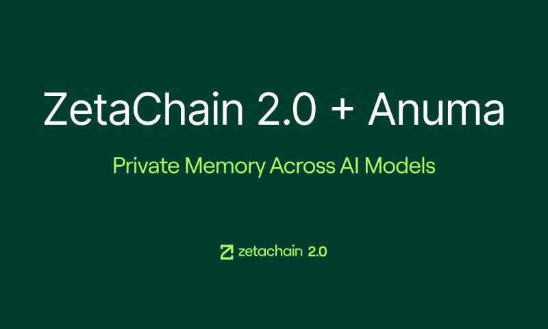 ZetaChain 2.0 AI Interoperability private memory architecture