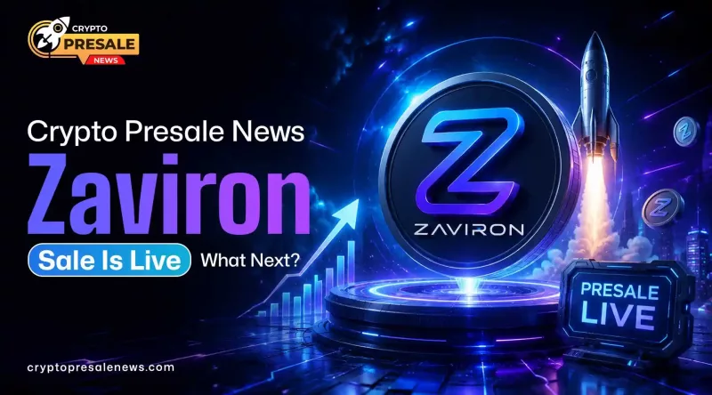 Crypto Presale News: Zaviron Sale Live, Price Rising Soon
