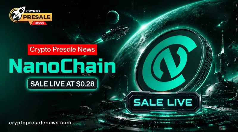 Crypto Presale News: NanoChain sale Hits Stage 13 At $0.28