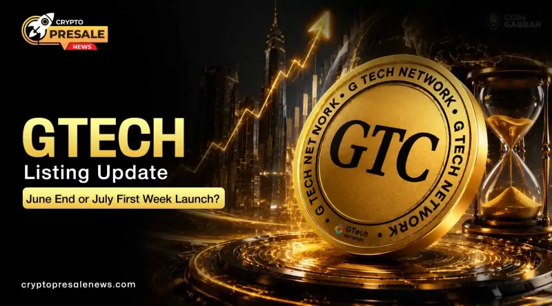 Crypto Presale News: GTech Network Launch in June or July?