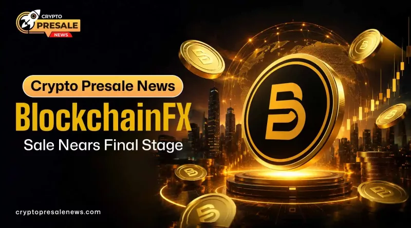 Crypto Presale News: BlockchainFX Sale Nears Final Stage