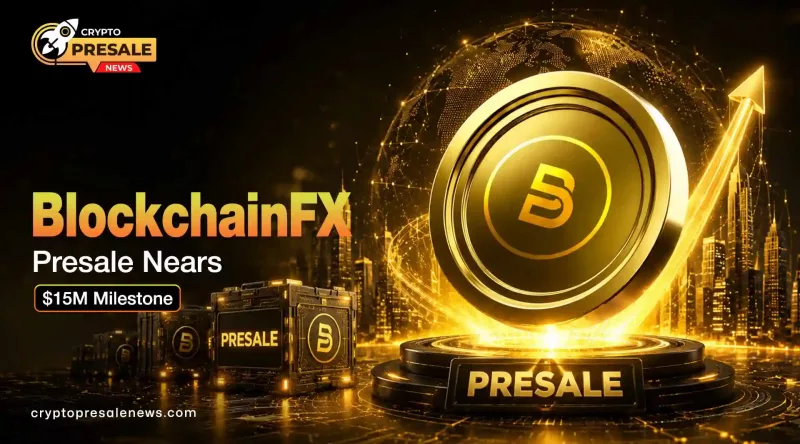 Crypto Presale News: BlockchainFX Moves Closer to