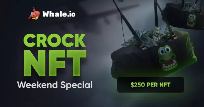 Whale.io Crock Dentist NFT weekend sale promotion