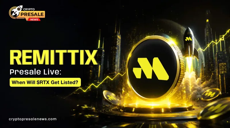 Crypto Presale News: Remittix sale Live: When $RTX Listing?