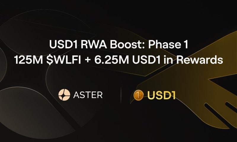 Aster launches USD1 RWA Boost with WLFI rewards