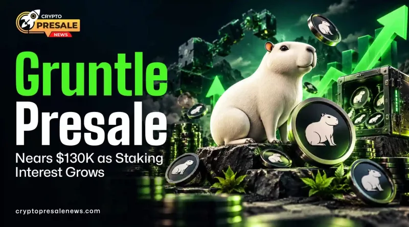 Crypto Presale News: Gruntle Sale Heads Toward $130K Goal